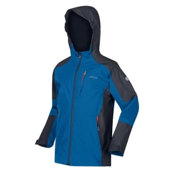 Image of Regatta Junior Calderdale II Waterproof Jacket - ImpBl/IndGry