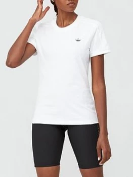 Image of adidas Originals Fakten BB T-Shirt - White, Size 10, Women