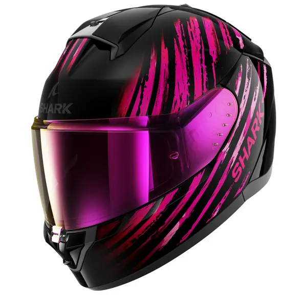Image of Shark Ridill 2 Assya Black Violet Violet KVV Full Face Helmet Size S