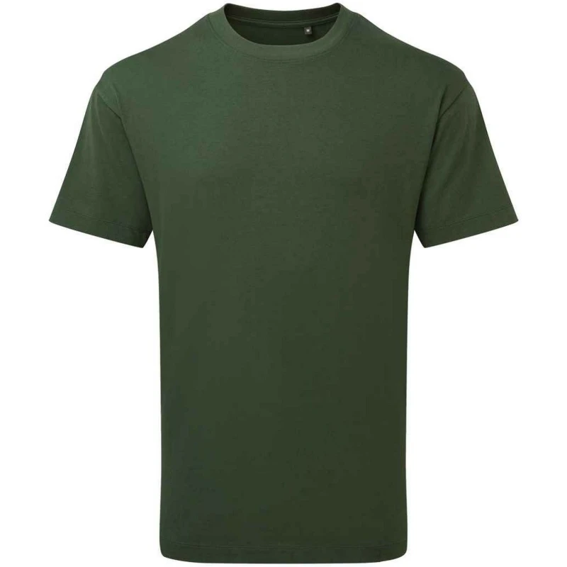 Image of Anthem Mens Heavyweight T-Shirt in Green Size: XS Green Male XS