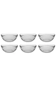 Image of Set of 6 Lys Round Stacking Bowls 14cm