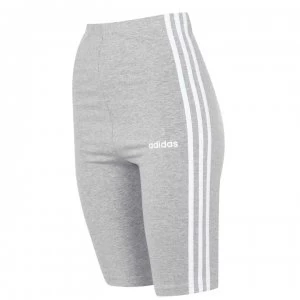 Image of adidas Essential 3S Shorts Womens - Grey/White
