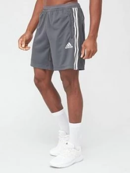 Image of adidas 3-Stripe Shorts - Grey, Size L, Men