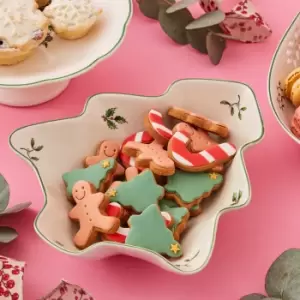 Image of Christmas Tree Dish Green
