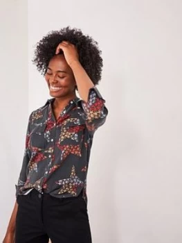 Image of White Stuff Isabella Shirt - Grey