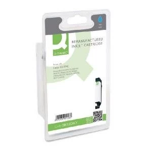 Image of Q-Connect Canon CLI-526C Remanufactured Cyan Inkjet Cartridge 4541B001