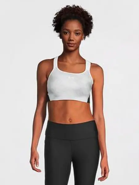 Image of Under Armour Training Heat Gear Armour High Support Crossback Sports Bra - Black