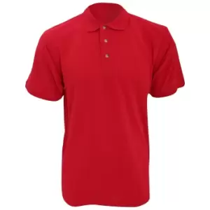 Image of Kustom Kit Workwear Mens Short Sleeve Polo Shirt (S) (Red)