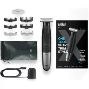 Image of Braun Series X XT5200 Facial and Body Hair Trimming Kit XT5200