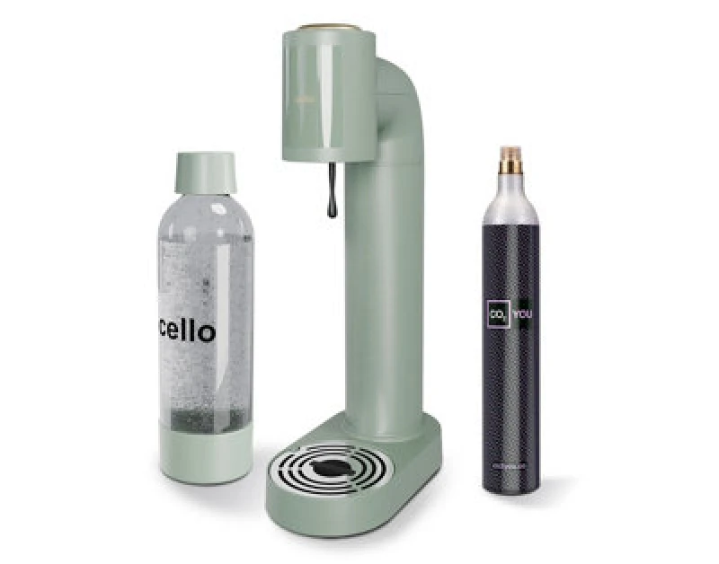 Image of CELLO Soda Maker - Green 5060750403631