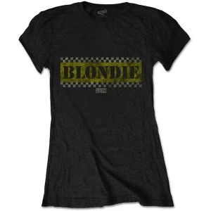Image of Blondie - Taxi Womens Medium T-Shirt - Black
