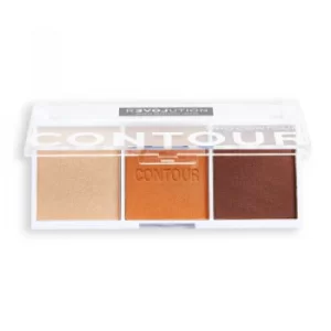 Image of Relove by Revolution Colour Play Contour Trio Palette Bronze Sugar