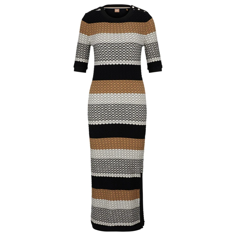 Image of Boss Womens Etanah Short Sleeve Polo Shirt Open Miscellans female 8 (S)