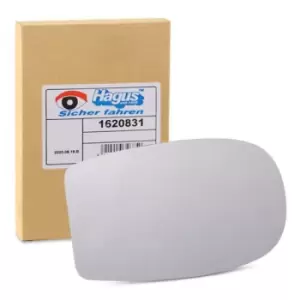 Image of VAN WEZEL Wing Mirror Glass FIAT 1620831 0071716193,71716193