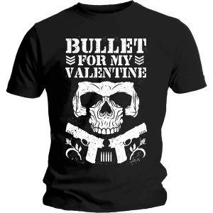 Image of Bullet For My Valentine - Bullet Club Unisex Medium T-Shirt - Black