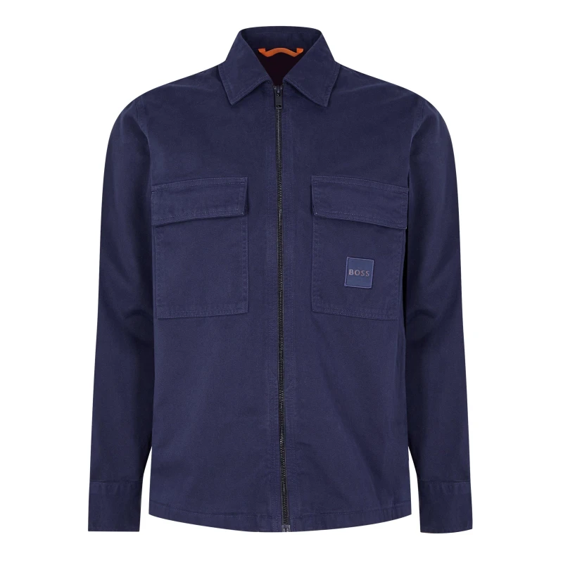 Image of Boss Boss Lovel-Zip 15 M 10260294 01 - Blue Blue M