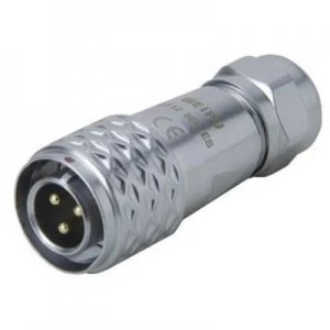 Image of Weipu SF1210P2 I Bullet connector Plug straight Series connectors SF12 Total number of pins 2