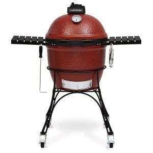 Image of Kamado Joe Classic 18" Charcoal BBQ with Trolley