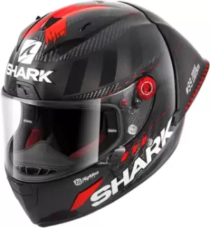 Image of Shark Race-R Pro GP Replica Lorenzo Winter Test 99 Helmet, black-red, Size S, black-red, Size S