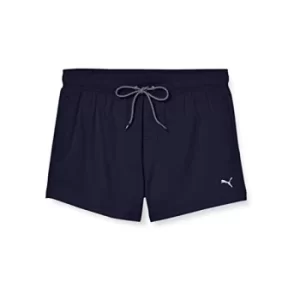 Image of Puma Mens Short Length Swim Shorts Navy Medium