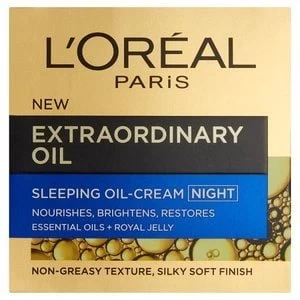 Image of LOreal Paris Extraordinary Oil Sleeping Cream Night 50ml