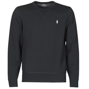 Image of Polo Ralph Lauren SWEATSHIRT COL ROND EN JOGGING DOUBLE KNIT TECH LOGO PONY PLAYER mens Sweatshirt in Black - Sizes EU XXL,EU S,EU M,EU L,EU XL,EU XS