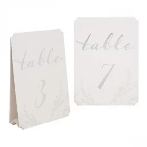 Image of Amore By Juliana Pack of 12 Wedding Table Number Cards