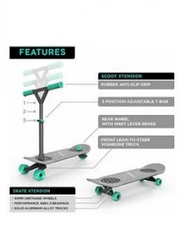 Image of Morfboard Skate N Scoot Combo - Mint