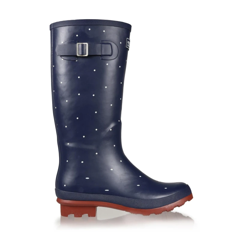 Image of Regatta Lady Fairweather II Wellies Navy/Tikka female 5