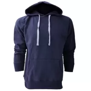 Image of Mantis Mens Superstar Zip Through Hooded Sweat / Hoodie (S) (Swiss Navy)