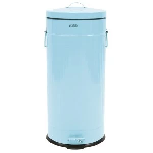 Image of Charles Bentley Retro 30L Pedal Bin - Blue