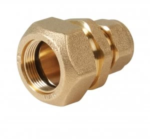 Image of Wickes Lead to Copper Coupling - 1/2in x 15mm