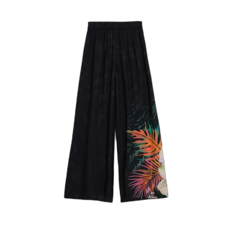 Image of Womens Trousers Desigual Daikiri Noir Female S