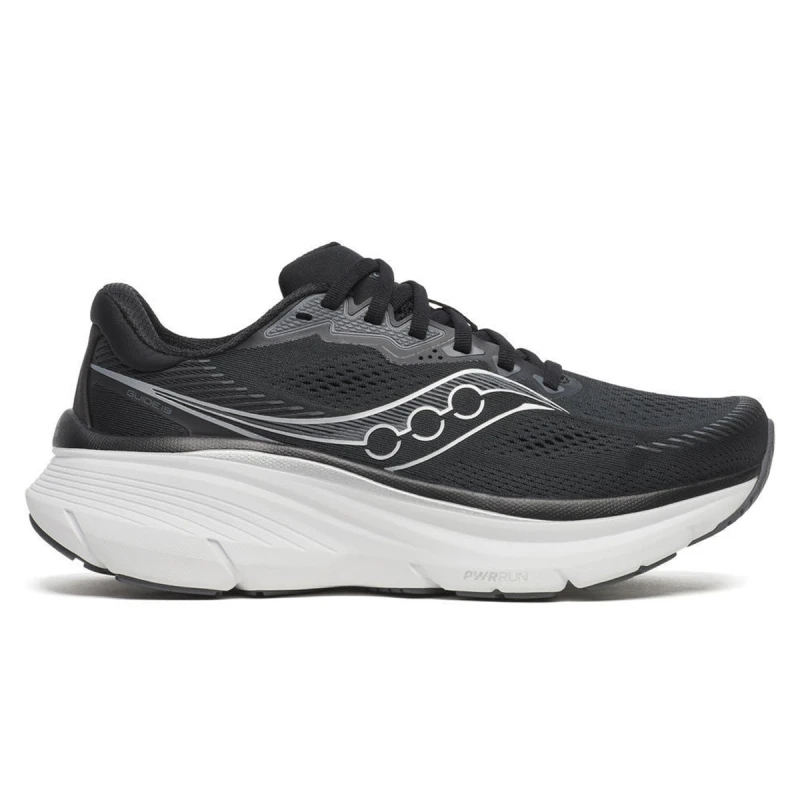 Image of Saucony Saucony Guide 19 Womens Black/silver - Black / 5 / Standard
