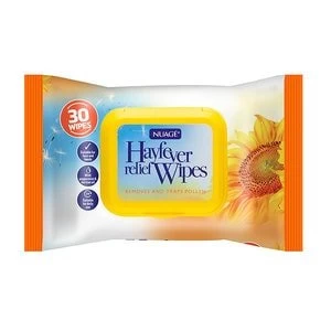 Image of Nuage Hayfever Relief Wipes 30 Pack