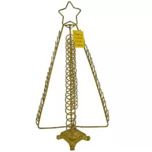 Image of Premier Christmas Card Holder (One Size) (Gold)