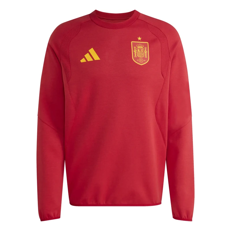 Image of Adidas Sweatshirt adidas Spain Tiro Crew Rouge Male 3XL