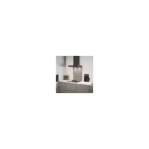 Image of Matt Grey Glass Kitchen Splashback 600mm x 750mm - Matt Grey