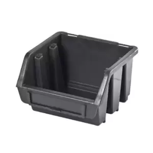 Image of Patrol Group Ergo S Box Plastic Parts Storage Stacking 116 x 112 x 75mm - Black,