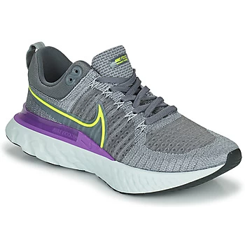 Image of Nike NIKE REACT INFINITY RUN FLYKNIT 2 mens Running Trainers in Grey.5,9,10,8