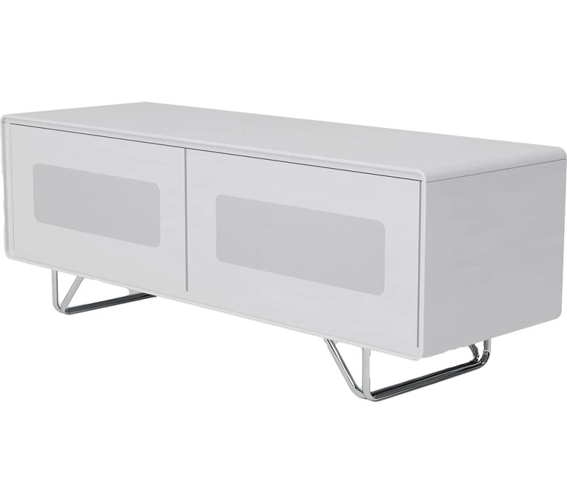 Image of ALPHASON Apollo 1200 mm TV Stand - White 5060669117919