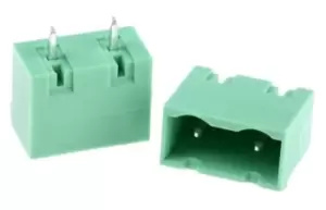 Image of Phoenix Contact Gmstbva 2,5/ 2-G-7,62 Terminal Block, Header, 2Pos, Tht