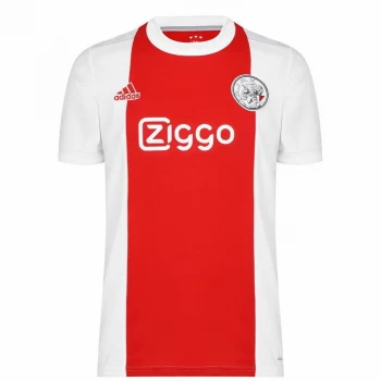Image of adidas Ajax Home Shirt 2021 2022 - White/Red