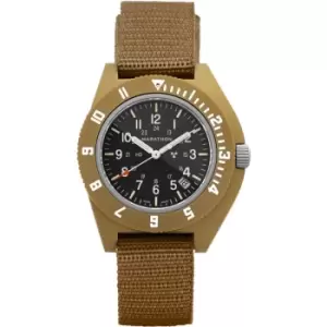 Image of Unisex Marathon Navigato Desert Tan Date Tritium Night Vision Watch