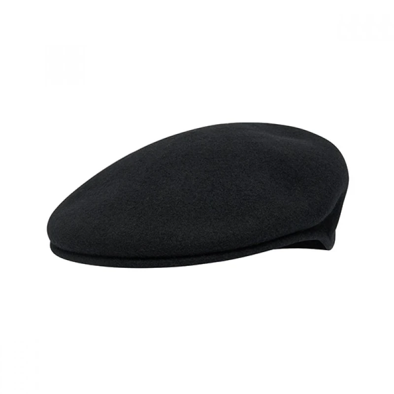 Image of Kangol 504 Wool Flat Cap Black unisex M