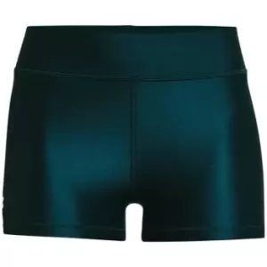 Image of Under Armour HeatGear Mid Shorty Shorts Womens - Blue