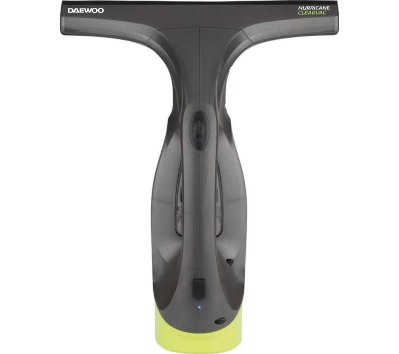 Image of Daewoo Daewoo Hurricane ClearVac Rechargeable Window Vacuum & Spray Kit in Grey Grey One Size Unisex 5024996983791
