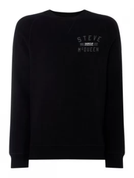 Image of Mens Barbour Voxan Crew Neck T Shirt Black