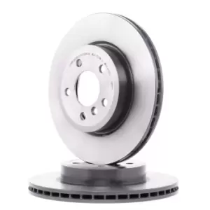 Image of PAIR PAINTED BREMBO BRAKE DISC 09.9581.11