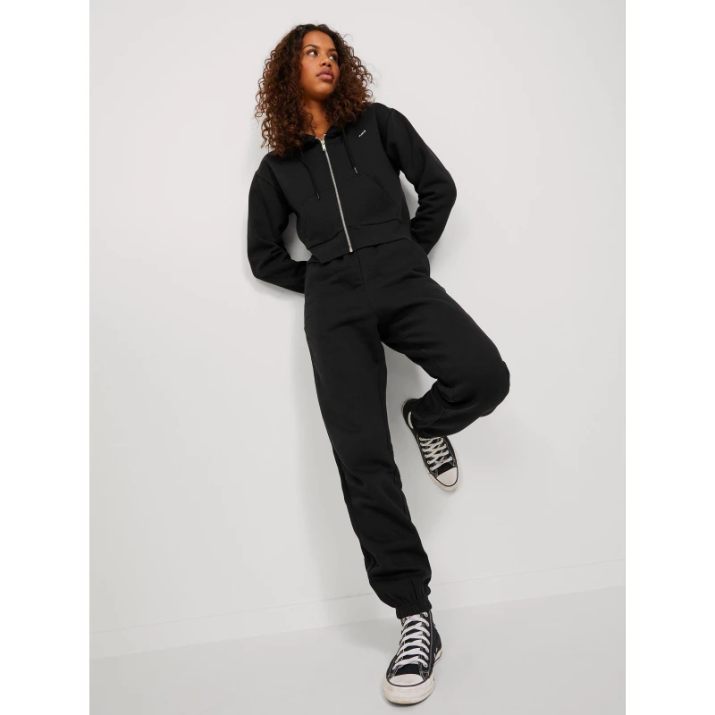 Image of JJXX Womens Abbie Closed Hem Jersey Joggers Black female 8 (XS)